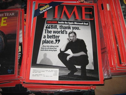 Steve Jobs na okładce magazynu Time