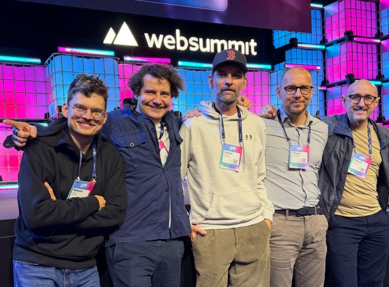 Przedstawiciele Sales&More i Spot&Dot na Web Summit 2025