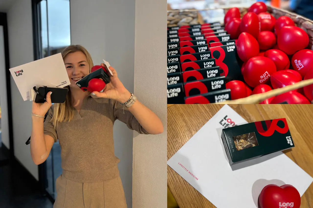 2 fotografie pokazujące badania diagnostyczne w Sales&More w ramach Pinktober i Movember