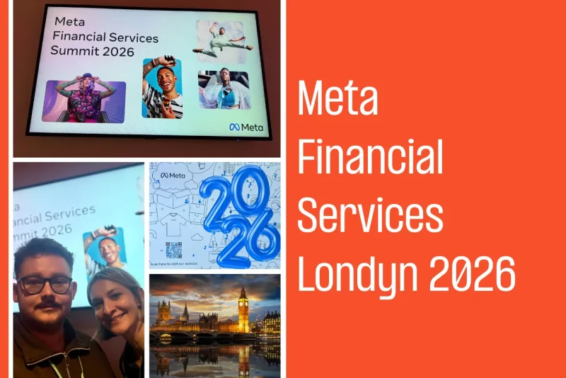 kolaż zdjęć Sales&More z Meta Financial Services Summit 2026