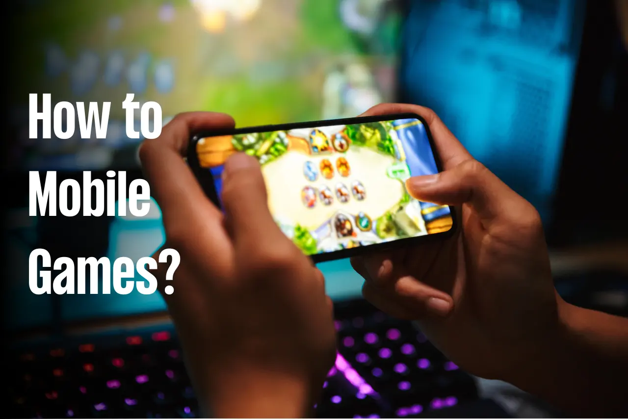 ręce człowieka, który gra na smartfonie w grę mobilną